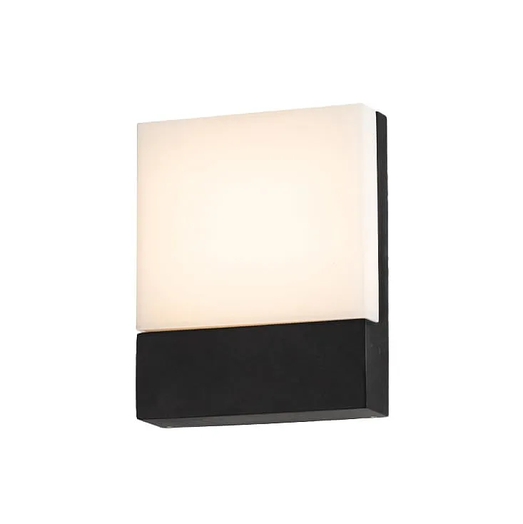 Zidna LED lampa 10W 3000K IP65 crna