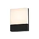 Zidna LED lampa 10W 3000K IP65 crna