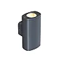 Zidna lampa 2xGU10 IP54 crna