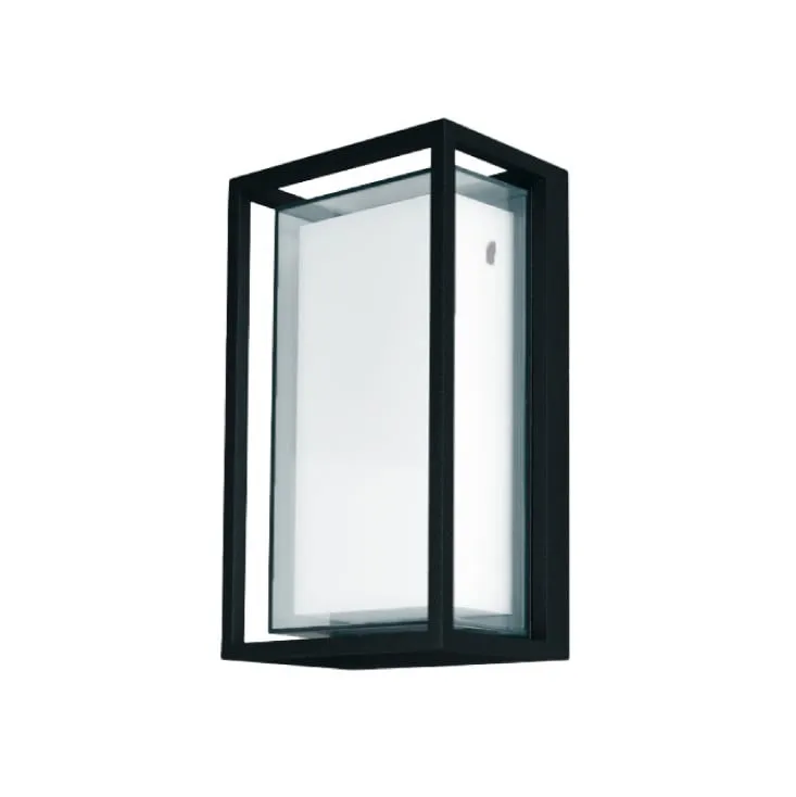 Zidna LED lampa 12W 4000K IP54 crna