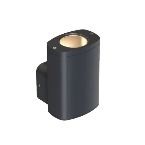 Zidna lampa 1xGU10 IP54 crna