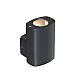 Zidna lampa 1xGU10 IP54 crna