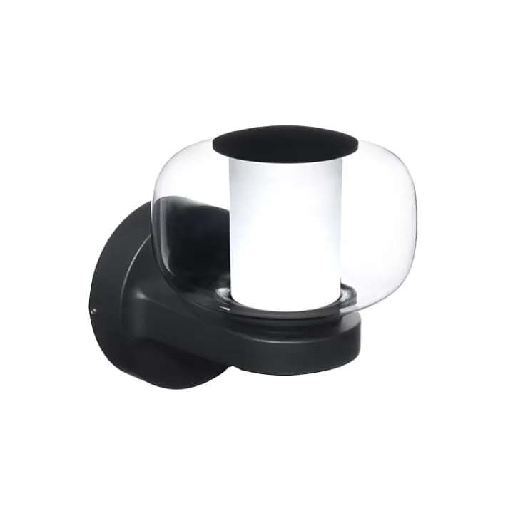 Zidna lampa 1xGU10 IP65 crna 180x150x180mm