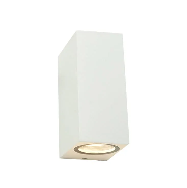 Zidna lampa 2xGU10 IP65 bela