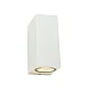 Zidna lampa 2xGU10 IP65 bela