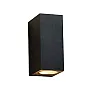 Zidna lampa 2xGU10 IP65 crna