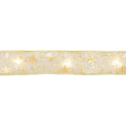 LED svetleći niz zlatna traka sa 100 LED dioda RLS10WW