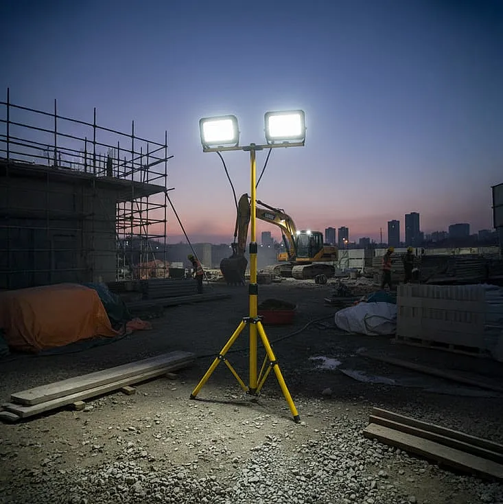 Prenosni LED reflektori na stalku 2x50W PLR-E24/2x50