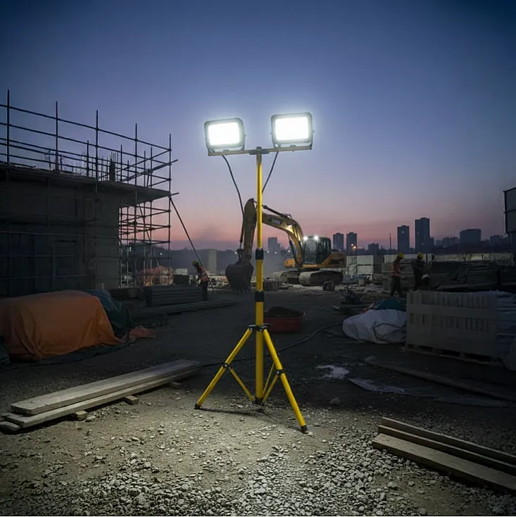 Prenosni LED reflektori na stalku 2x50W PLR-E24/2x50