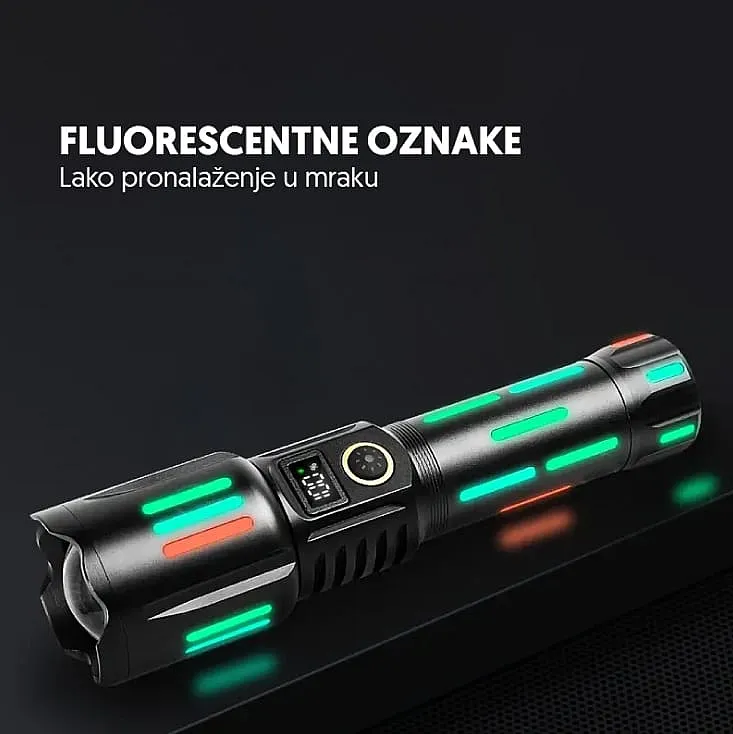 Ručna LED lampa sa WHITE LASER LED tehnologijom PL1143D