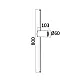 Braytron zlatna zidna LED lampa 16W BH07-04106