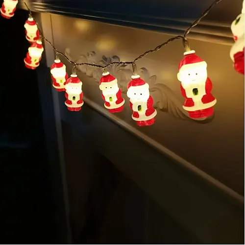 LED svetleći niz "deda mrazevi" 1.65m ML-C1013