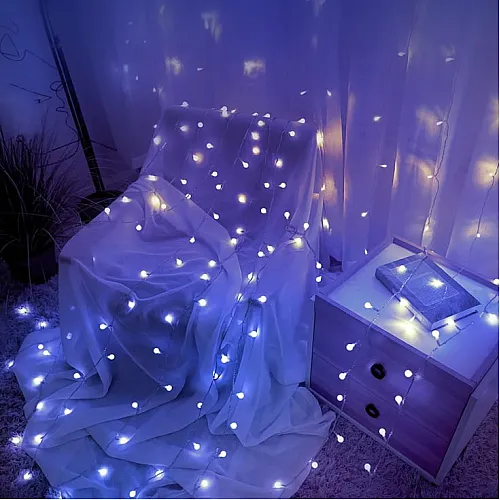 Lampice za jelku sa 100 hladno belih LED dioda 10m ML-C2010