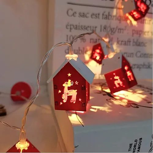 LED svetleći niz "kućice" 0.9m ML-C3010