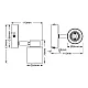 Osram Primal crna spot lampa 1xGU10 4099854587320E