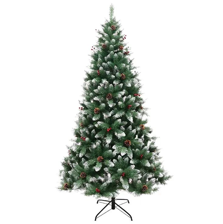 Veštačka jelka 240cm sa snegom i šišarkama ED-41-508000