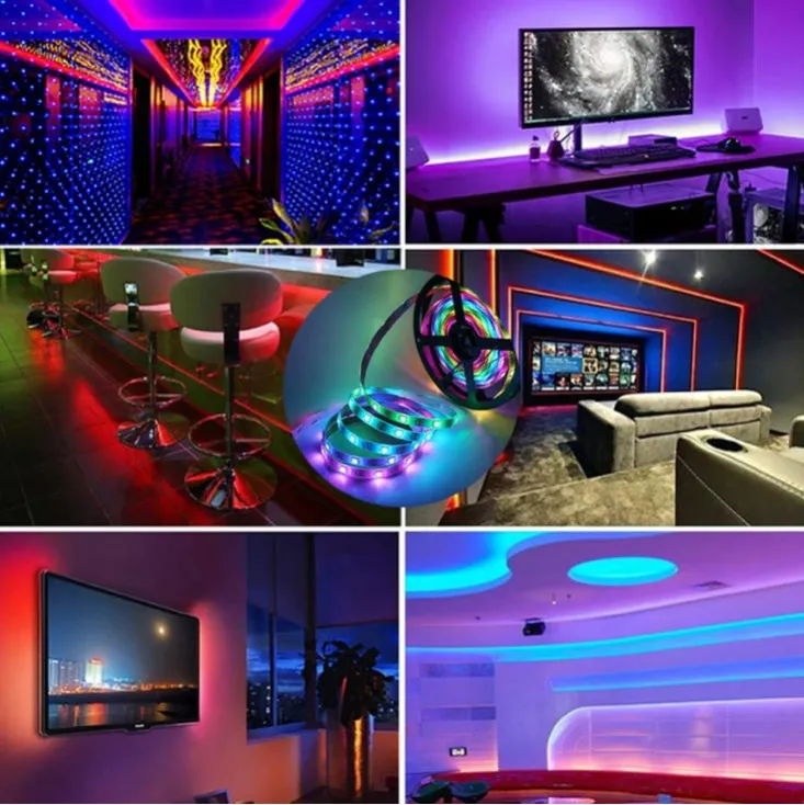 RGB pixel LED traka 60 LED/m TX1812 IP20 5V LTR5050/60RGBpix-5E