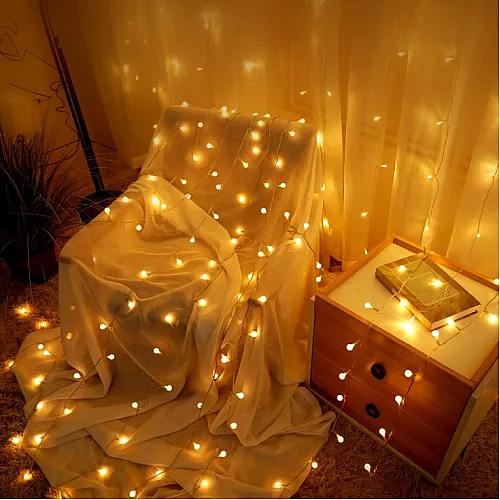 Lampice za jelku sa 200 toplo belih LED dioda 20m ML-C20092