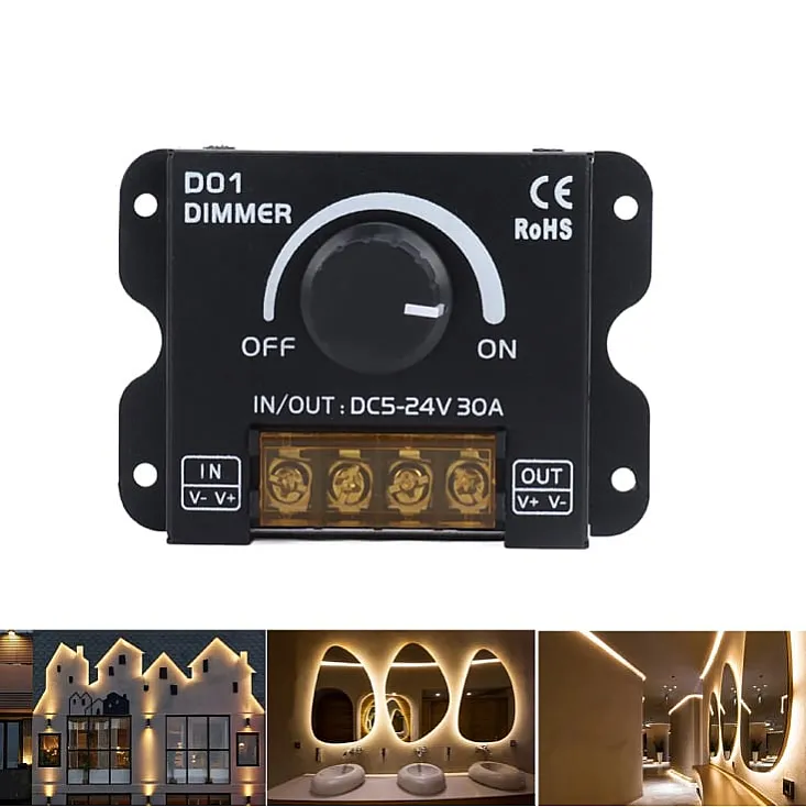 Dimer za LED trake sa daljinskim upravljačem 360W KON-DIM3/14