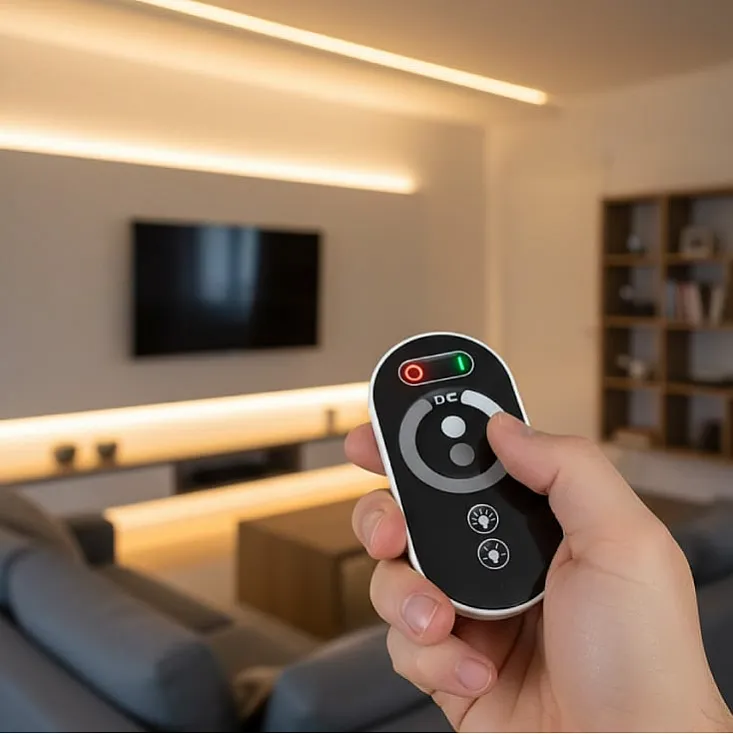Dimer za LED trake, touch daljinski 216W