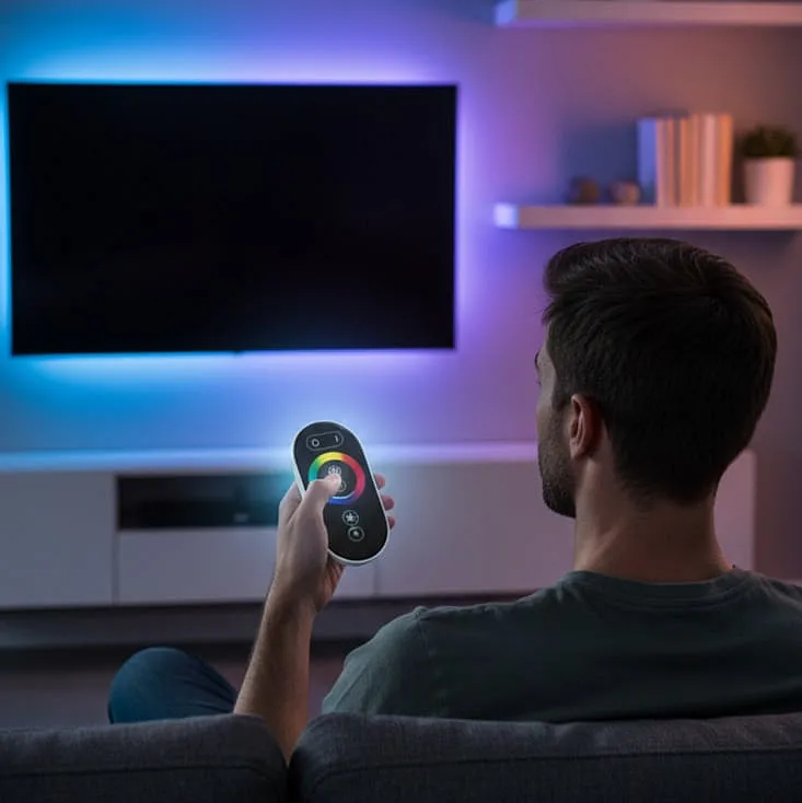 Kontroler za RGB LED trake, touch daljinski 216W