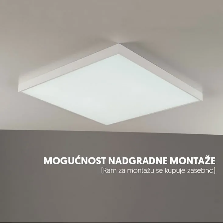 LED panel High Lumen 40W 120lm/W 6500K 595x595mm