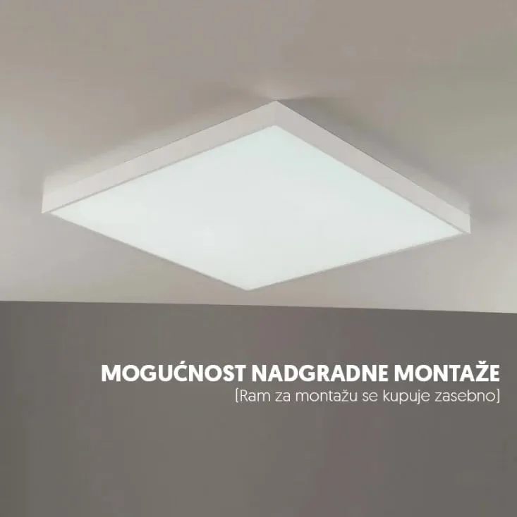 LED panel 48W, 100lm/W, 6500K, 595x595