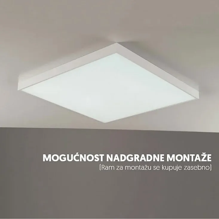 LED panel 48W, 100lm/W, 6500K, 595x595