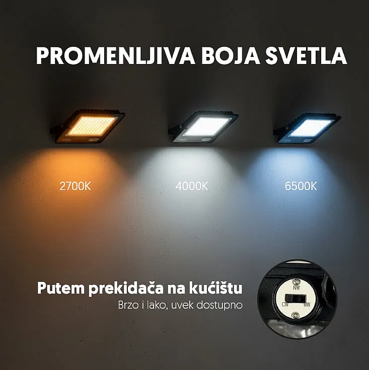 Prosto CCT LED reflektor 50W