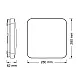Osram LED plafonjera sa senzorom 18W 6500K IP20