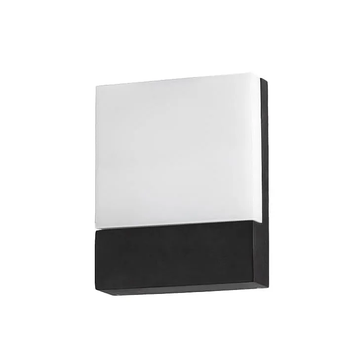 Zidna LED lampa 10W 3000K IP65 crna