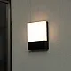 Zidna LED lampa 10W 3000K IP65 crna