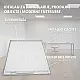 LED panel 2u1 48W, 100lm/W, 6500K, 595x595