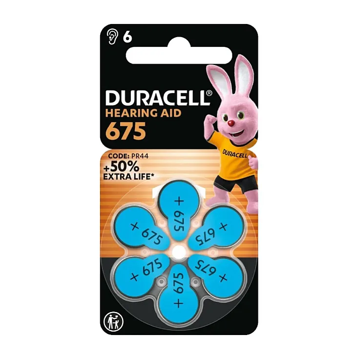 Duracell baterije za slušni aparat Aid 675 DUR-HA675/BP6
