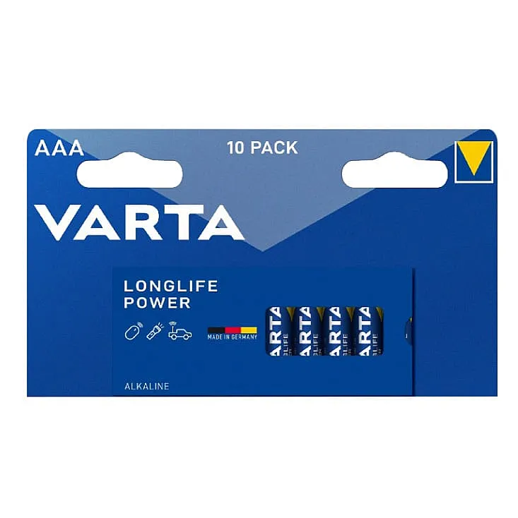 Varta alkalne baterije AAA Longlife VAR-LR03/BL10