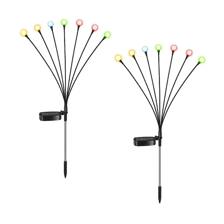 Solarna RGB baštenska lampa - 2 kom. 8 LED 13489-11426