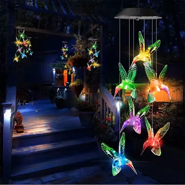 Viseća solarna RGB LED lampa "ptičice" 11421 13489-11421