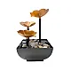 Mini sobna fontana 14x14x22cm L14GOLD