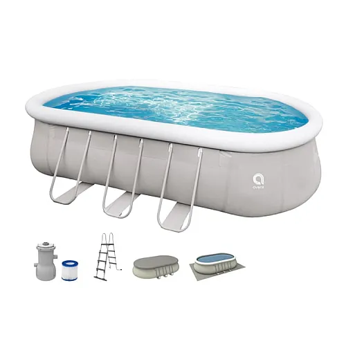 Bazen set 610x360x122cm ovalni prsten ED-26-371404