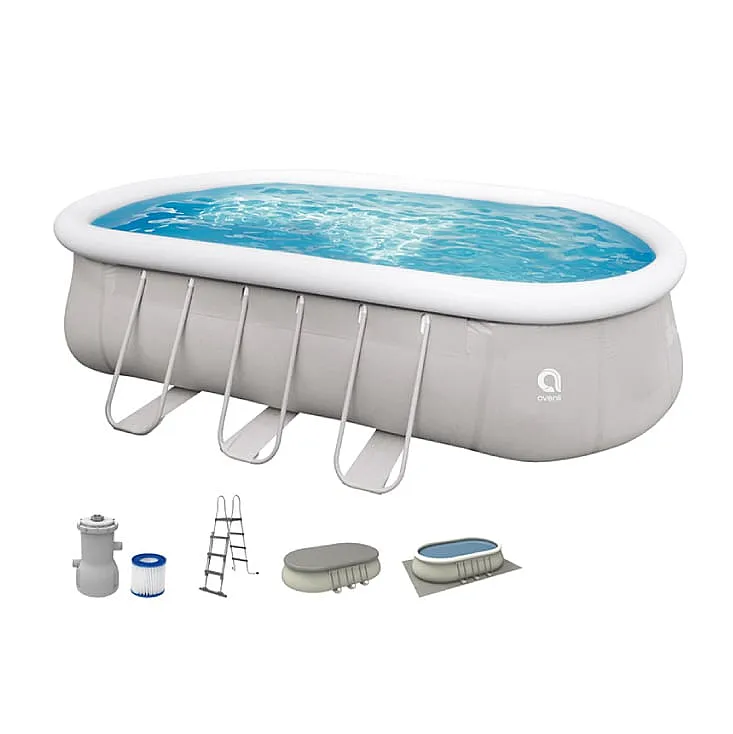 Bazen set 610x360x122cm ovalni prsten ED-26-371404