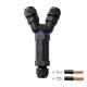 Kablovska Y spojnica 3P, 250V/16A, 0.5-2.5mm2 IP68 CNP25Y-3P