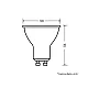 LED sijalica crna 4000K 6.9W GU10 36° Osram 4058075766549E