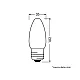LED sijalica B25 2700K 2.8W E27 Osram 4099854545146E