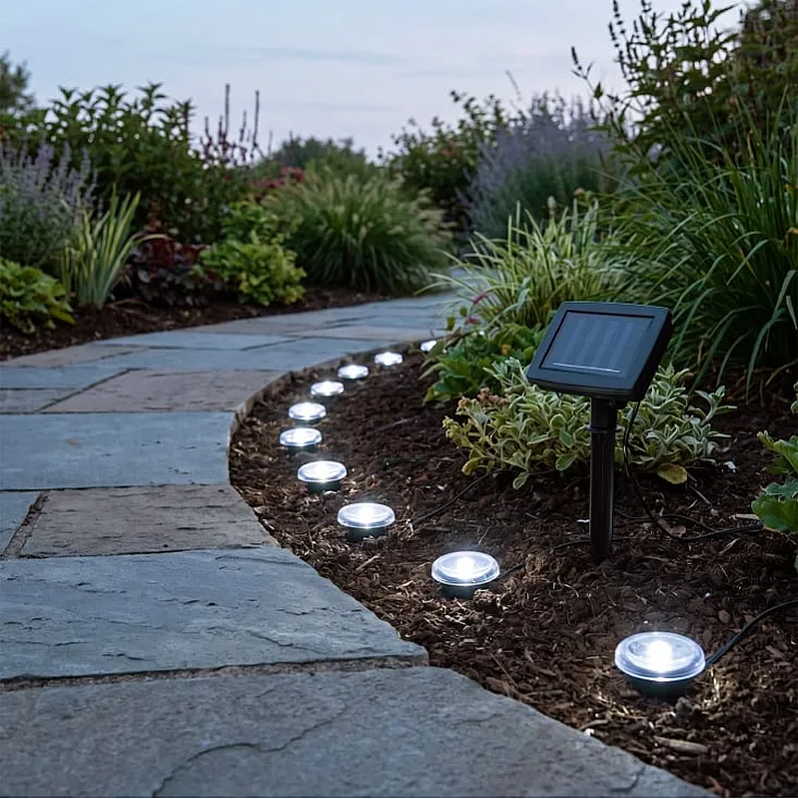 Solarni LED ubadajući niz 1.6 m, 10 lampi 13489-11414