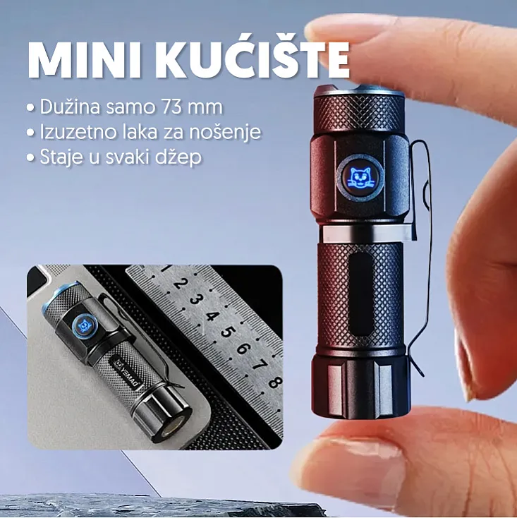 Punjiva LED baterijska lampa 11862 17417-11862