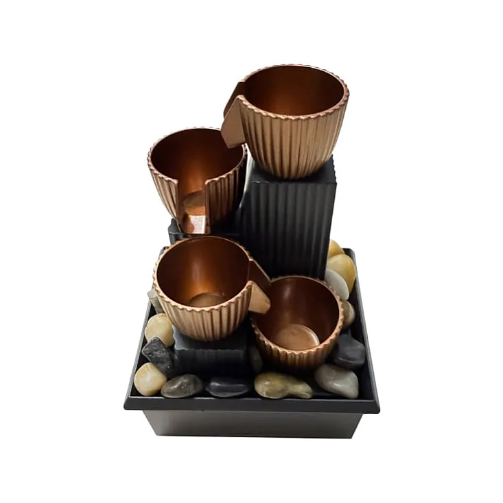 Mini sobna fontana 11.5x10x16.5cm L11GOLD