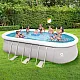 Bazen set 610x360x122cm ovalni prsten ED-26-371404