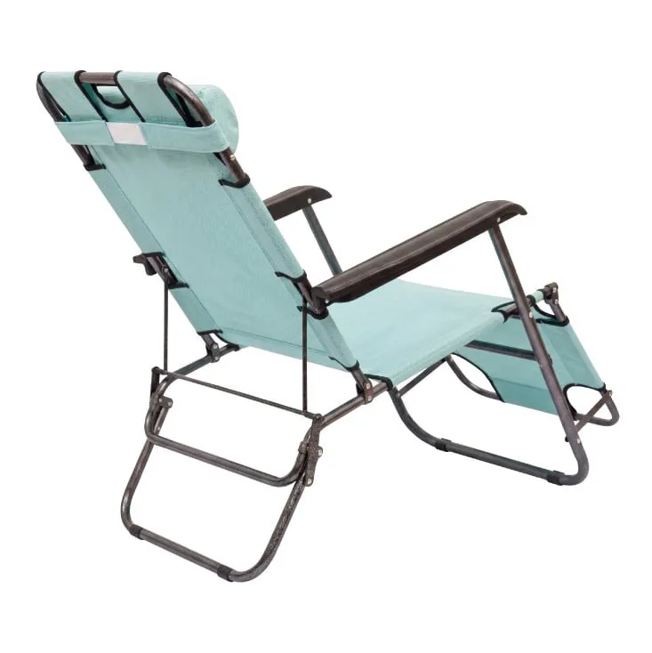 Stolica-ležaljka na rasklapanje tirkiz ED-32-688000T