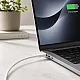 USB-C na USB-C silikonski kabel, PD60W, 1m USBKSL-PD/WH