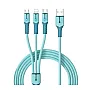 USB 3u1 kabel tip A-microB/C/Lightning 65W 1.5m 32809N